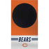 NFL Chicago Bears White Striped Xbox Series S Console Skin